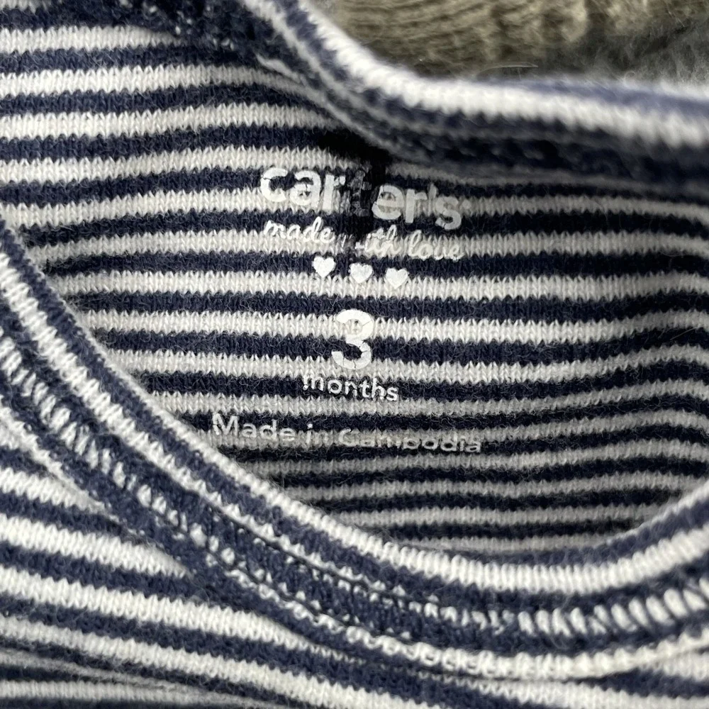 Carters Mix Brands One Piece  LOT (14) Baby Boys 3-6 M Mix‎ Brand Bodysuit Sleep
